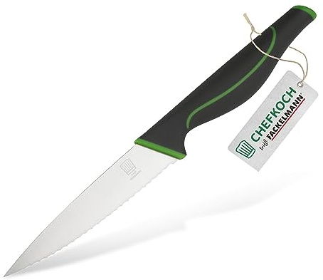 CHEFKOCH Küchenmesser – Messer zum Schneiden & Zerkleinern von Fleisch, Fisch, Gemüse & Co – Scharfe Klinge aus hochwertigem Edelstahl – Perfekt für den täglichen Gebrauch in deiner Küche