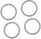 A ABSOPRO 40mm Crank Bearings Wheel Bicycle Bearing Retainer Set of 4