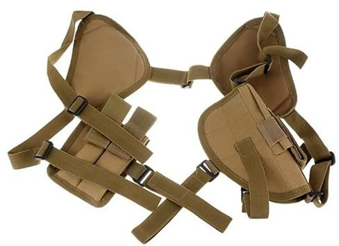 Genérico Funda pistolera sobaquera Ajustable árido