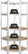 PROREGAL Eckregal Ragnar 1x: 180x70x40cm Verzinkt Fachlast 175kg, Kellerregal, Steckregal, Garagenregal, Lagerregal