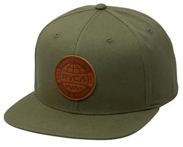 RVCA Sealed Twill Snapback Hat für Herren, Jade, Einheitsgröße