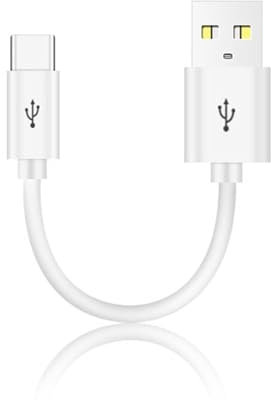 Ywmsfl Câble USB vers type C de 20 cm, cordon de charge haute vitesse pour S22 S21, fonction de transfert de données, cordon de données