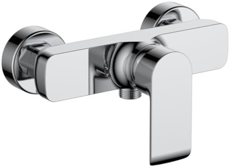 Miscelatore esterno doccia moderno cromato completo