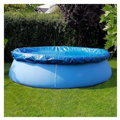 DDNGEJ Poolzubehör Poolabdeckung Schwimmbadabdeckungen für oberirdische Pools für runde oberirdische Poolabdeckungen mit Einer Größe von 183 cm