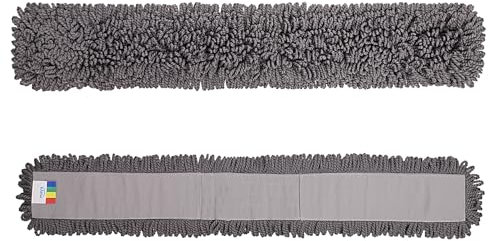 MAYA Recambio Mopa Microfibra Profesional de 100 cm. Alta Eficiencia en Limpieza en Seco y Húmedo. 100% Microfibra