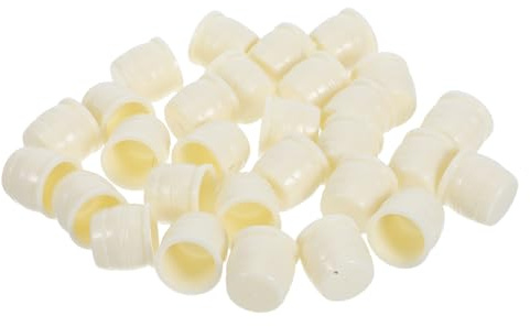 Hohopeti Lot de 30 Petits Pots De Fleurs Artificiels Mini Pots De Fleurs pour L 'Artisanat Artificielles Décoration De Scène Extérieure Accessoires De Maison