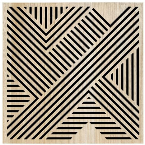 Atmosphera - Deko-wandpaneel Eileen 58x58cm Kreuz