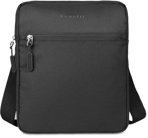 bugatti Mare Basic Schultertasche für Herren, Männer-Umhängetasche in klein oder groß