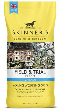 Skinner's Field & Trial Complete Dry Wheat Gluten Free Puppy Food, 2.5 kg