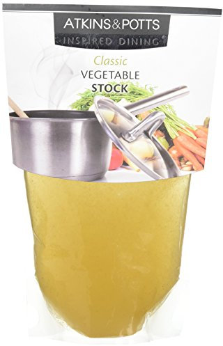 Atkins & Potts Vegetable Stock , Pack of 3