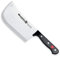 Quttin Macheta Cocina Profesional, Cuchillo Carniceria Hoja de Acero Inoxidable. Mango de Polioximetileno POM, Sybarite Negro 17,5 cm