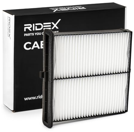 RIDEX 424I0139 Innenraumfilter Pollenfilter Höhe: 32 Breite: 217 Länge: 235 Kompatibel mit MAZDA CX-5 KE, GH 6 Kombi GJ, GL 3 Schrägheck BM, BN CX-5 KF 3 BL