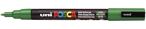 Posca Marker Tapered Tip Fine Line Dark Greenaa