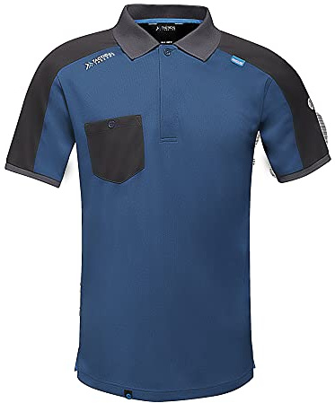 Regatta TRS167SM68E Offensive Wicking Polo, Size Small, Blue Wing