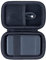Khanka Dur Cas étui de Voyage Housse pour Anker PowerCore Magnetic 5K avec Support 5000mAh Batterie Externe Power Bank Chargeur Portable (Noir)