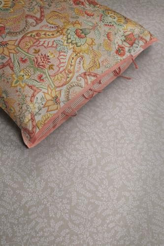 Pip Studio Spanbettlaken Leafy Khaki 180x200/220