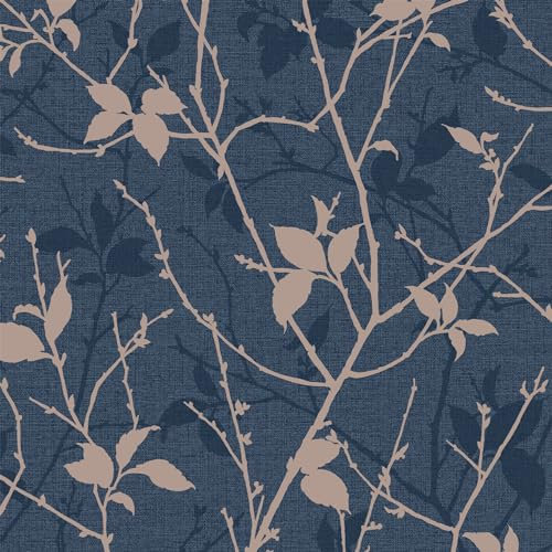Boutique Ornamental Leaf Sage Textured Floral Wallpaper | Paste The Wall | Green Plain/Textured | Eco-Friendly