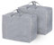 LIVIVO 75L Clothes Storage Bags Pack of 2 – Large Underbed Storage Organiser with Handles, Heavy Duty Zips & Moisture-Resistant Material – For Duvets, Blankets, Clothes & Moving Home
