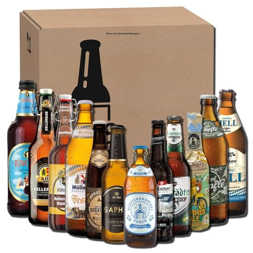 Kalea | Probierset | 12 x 0,33l unterschiedliche Biere | Bierverkostung | Biergeschenk für alle Bierliebhaber (Probierset)