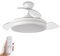 YOEVU ESPARTAN ONE - Ventilador de Techo con Luz LED | Motor DC | Aspas Retráctiles | 6 Velocidades y 3 Tonalidades | Control Remoto y Temporizador | NO WIFI