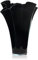 Colorlites Espezo Glassware - Luxury Large Flower Neck Vase with a Black Decoration