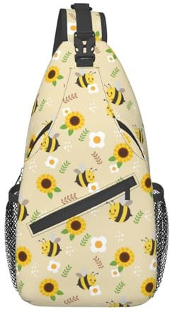 Crossbag Biene Tasche Wasserfeste Crossbody Bodybag Diebstahlsichere Männerhandtasche Für Joggen Reisen Outdoor Sportarten