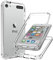 SIYOPINPFY Kompatibel mit iPod Touch 7 / iPod Touch 5 Hülle Weiches TPU Silikon Zurück Nie Vergilbung Case Transparent Fallschutz Handyhülle Stoßfest Schutzhülle für iPod Touch 5 / iPod Touch 6 - Klar