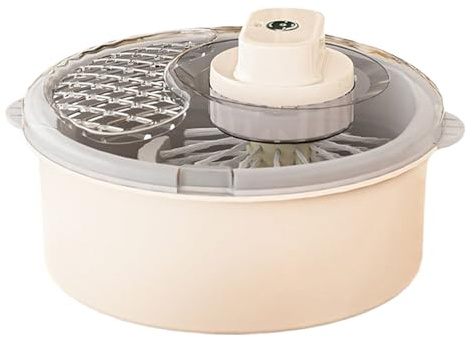 Fruit Cleaner Spinner - 30x20cm Vegetable Spinner, Rotating Food Basket