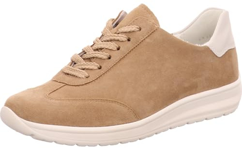Semler Ulla Nuss/Creme Nappa Suede Weite H braun