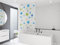 SONDERMAß! HALB-KASSETTEN DUSCHROLLO 100 cm BREIT MODELL SYLT WEISS BLAU GRÜN DUSCHVORHANG x 240! SHOWER ROLLO CURTAIN!