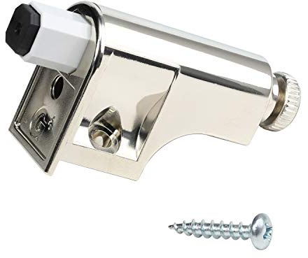 25 Pack Rok Hardware Soft Close Damper for Cabinet Doors/Compact/SoftClose Cabinet Adapter/Hardware/Hinge Polished Nickel Finish, SCD103