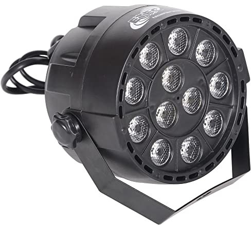 ETEC Professional Mini LED PAR 36 Scheinwerfer 12x3 Watt RGBW DMX Veranstaltung Bühnenbeleuchtung Licht Party Disco Show DJ Farbmischung
