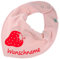 HALSTUCH mit Namen oder Text personalisiert für Baby oder Kind aus Baumwolle in Einheitsgröße Erdbeere rosa