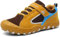 Mishansha Scarpe Casual da Bambina Hook & Loop Confortevole Strada Sneakers Traspirante Low-Top Calzature Antiscivolo Stabile Scarpe da Jogging Casual per Bambini Leggero Giallo 33