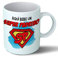 Planetacase - Taza Super Padrino Personalizada - Regalo Original para Padrinos - Taza Desayuno Café 330 mL - Apta Microondas y Lavavajillas - Cerámica, Taza Padrino