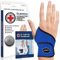 Von Ärzten Entworfen, Leichte Handgelenk Bandagen, Handgelenkstütze für Sehnenscheidenentzündung, Handgelenkbandage mit Karpaltunnel Schiene, Handbandage Rechts/Links, Einzelpackung, Blau
