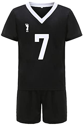 Yanny Inarizaki High School Uniform Jersey Anime Volleyball Team Kostüm Miya Atsumu Sportswear Outfit Cosplay für Männer Frauen (M, Stil 7)