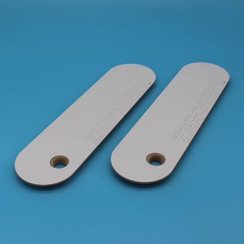 ZEROSERT Craftsman Vintage Table Saw Zero Clearance Table Saw Inserts -10inch Belt drive models with 14 3/8 * 3 3/4 * 3/32 inch deep