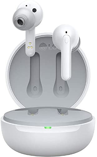 LG Electronics 8806091526731 Tone Free FP3W | Auriculares Bluetooth True Wireless | Modo Sonido Ambiente, Índice de Protección IPX4, Blanco