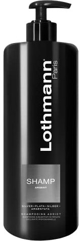 Lothmann Paris - Shampooing Sublimateur de Reflets Color Addict Argent Cheveux Colorés Blonds - 500ml