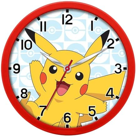 Kids Euroswan Pokémon Wanduhr