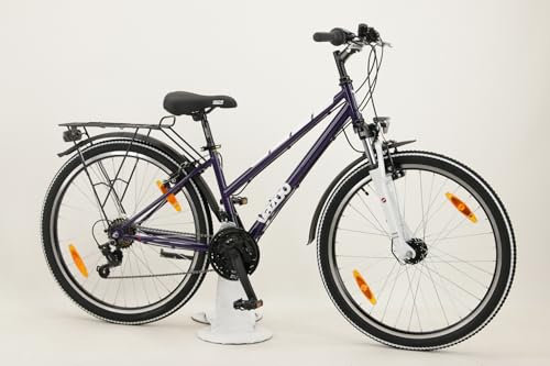Yazoo Devil 2.6 26 Mädchen/Jugend ATB Bike 21-Gang Shimano Kette Nabendynamo StVZO 26 Zoll 21 Gang Kettenschaltung lila