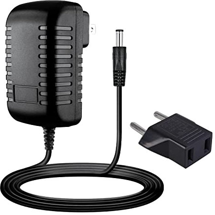Guy-Tech Adattatore AC/DC compatibile con Grandstream HandyTone HT502 HT503 HT 502 HT 503 ATA P/N 961-00006-12 A003 Analogico Telefono Adattatore VoIP Router Cavo di alimentazione + Spina EU