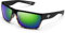 TOREGE Polarisierte Sport-Sonnenbrille für Männer und Frauen, Radfahren, Laufen, Golf, Angeln, Sonnenbrille, Black Turtoise Frame & Ice Green Lens, L