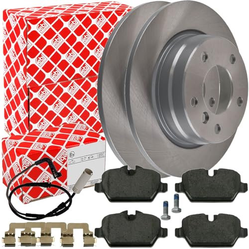 Bremsscheiben Ø280mm + Beläge + WK hinten passend für 1er E81 E87-02.10