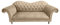 Ares Meble Vera Chesterfield Sofa - 3 Sitzer 200x90 cm - Eleganz Couch - Samt Glamour - Luxury Relaxsofa - Beine aus Walnussholz - Beige