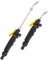 2-in-1 Pressure Washer Garden Hand Shower, High Pressure Hose Nozzle, Garden Hose Pressure Washer Attachment Fan Nozzle Safely Clean High Impact Washing Wand for Car, Home Garden, Water Wash