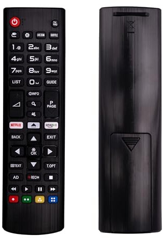 Mando a Distancia Compatible con LG Smart TV – Reemplazo Universal para Todos los Modelos LG, Sin Necesidad de Programación, Diseño Ergonómico