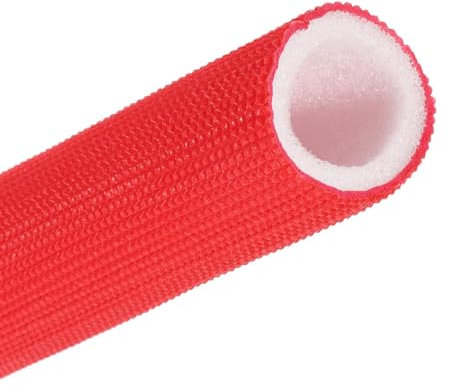 MZQMK Aislamiento De Tuberías para Exteriores, Manguito Aislante Protector De Espuma Polietileno, Manguitos para Tubo De Calefacción, para Calorifugado De Tuberías(A,16MM/0.6IN_7MM)