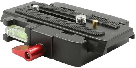 Reflex Camera CM-TE175 Piastra professionale in lega di alluminio a sgancio rapido con vite da 1/4 3/8 per fotocamera DSLR Camcorder treppiede monopiede